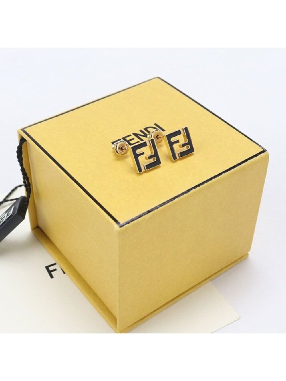 Fendi Forever Earrings Metal